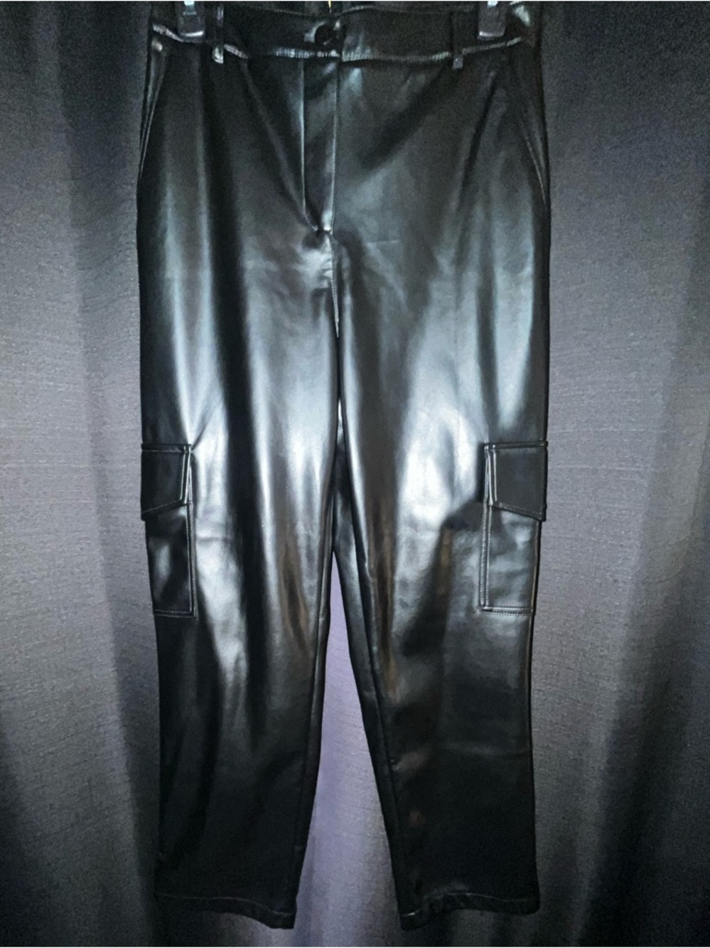 Bailey 44 Black Faux Leather Pants
